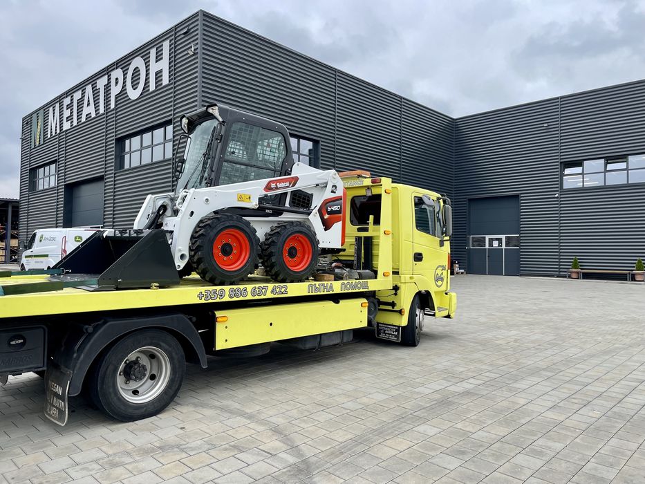 Услуги с мини багер, бобкат, валяк,транспортни услуги, снегопочистване