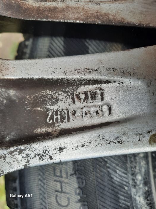 Ляти джанти с гуми 5×110,16цола