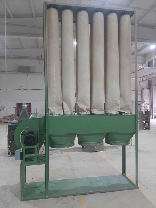 Exhaustor local pentru rumegus
