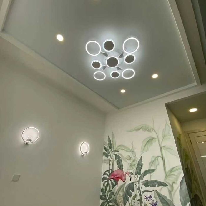 Натяжные потолки в рассрочку