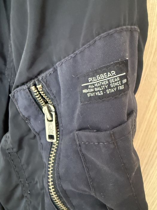 Geacă Albastră Pull&Bear Size S