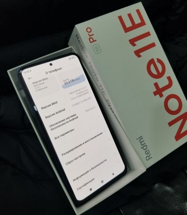 Redmi note 11 e pro 5G