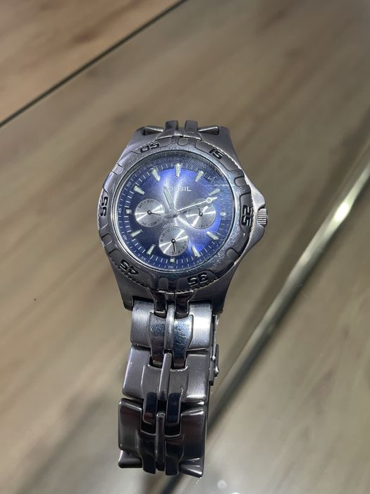 Ceas Fossil Blue
