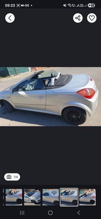 Vand opel tigra decapotabila