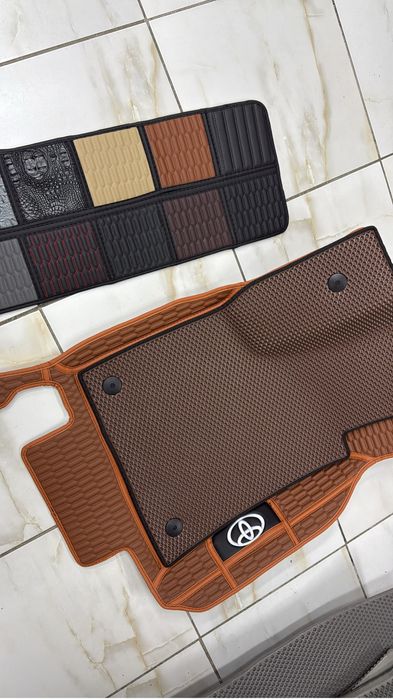 5D Коврики в авто (5д полики ЭКОкожа)