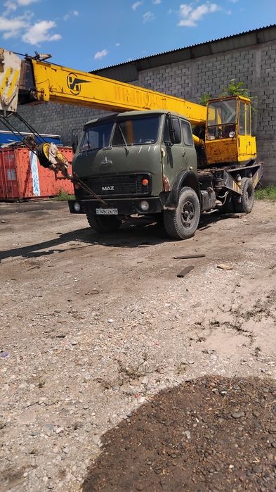 Продам кран маз ивановец.стрела 14м.