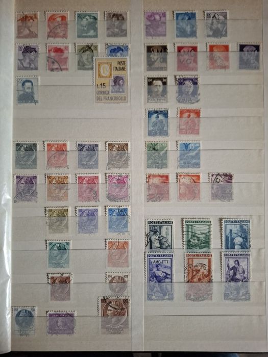 Emisii filatelice din țări europene, R.P.R,și SUA.