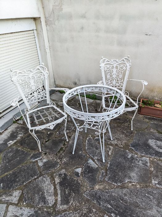 Градински комплект ковано желязо