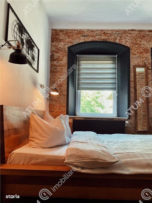 Doua studiouri renovate la etajul 1 zona Centrala\/Pietonala din Sibi