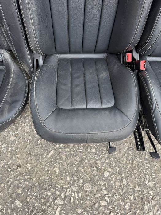 Кожен салон за Mercedes-Benz W218 Черен ном 853