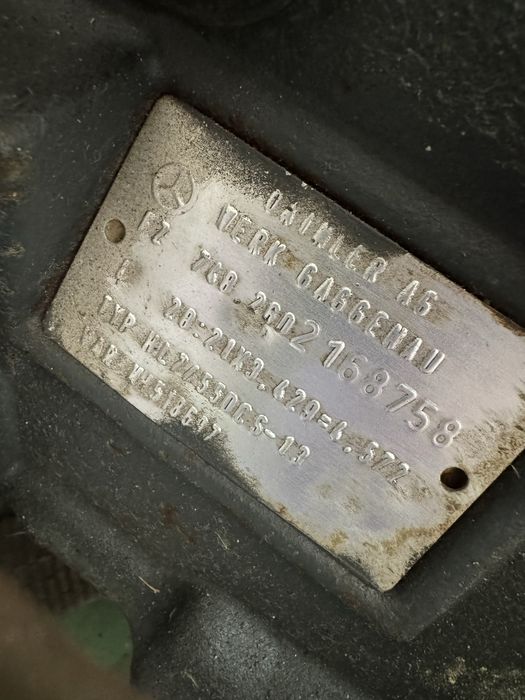 Punti interaxial Mercedes-Benz Actros MP1/MP2/MP3 - aprox 40.000 km