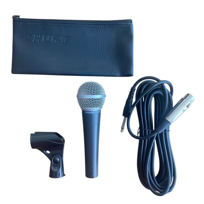 Динамичен микрофон Shure SM58 FS, кардиоиден, 50 Hz - 15 kHz,