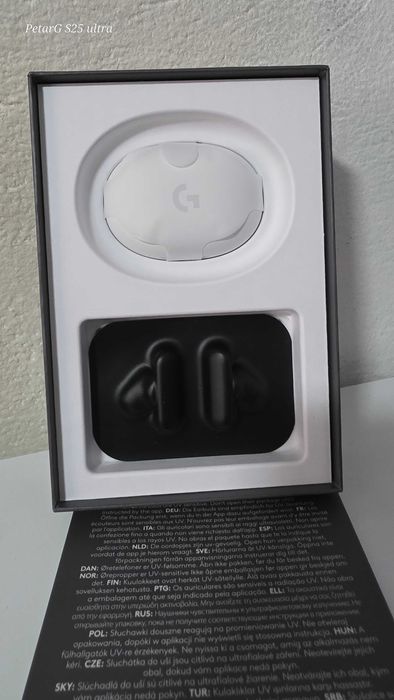 Безжични слушалки Logitech - G FITS