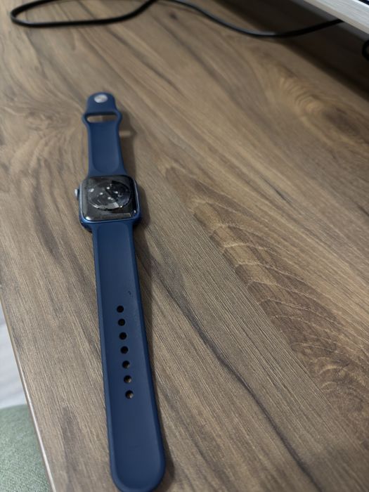 Apple Watch Series 7 2021, Blue Alu Abyss 45mm,