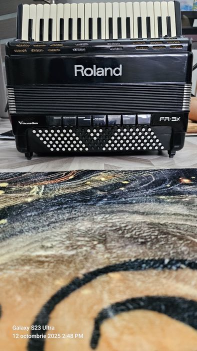 Roland Fr3x+juzisoundmicro+wireless receiver