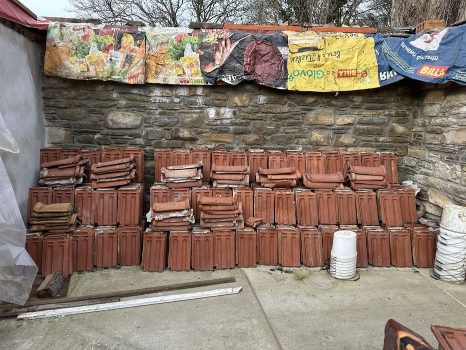 Керемиди и капаци употребявани използвани