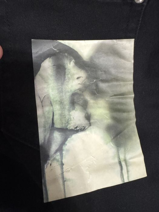 Ksubi jeans backpocket print