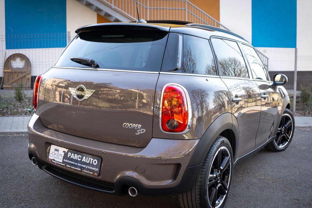 Rate de la 180euro/Luna. Mini Countryman-SD Model-Individual Raritate 2.0D 143cp E5 Full Extra KmReali Garantie 3Ani Fara Accidente