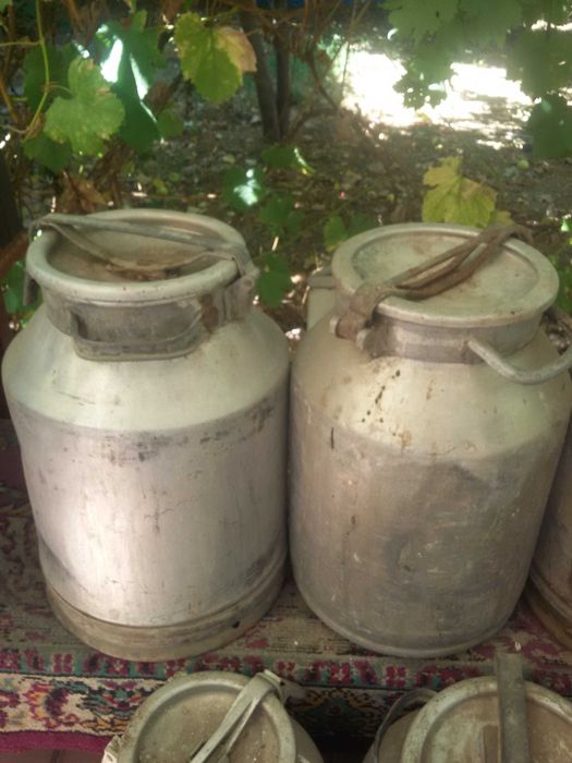 молочный бак алюминиевый 40л