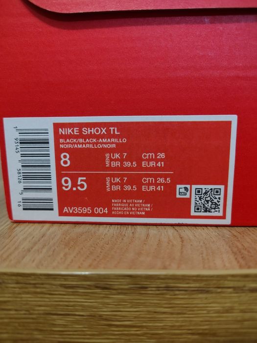 Маратонки Nike Shox