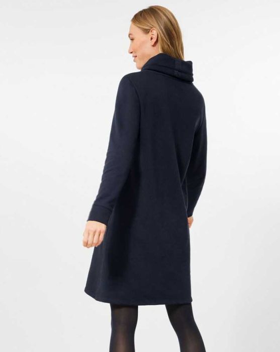 Спортна рокля тип суитшърт с висока яка, р-р S-M