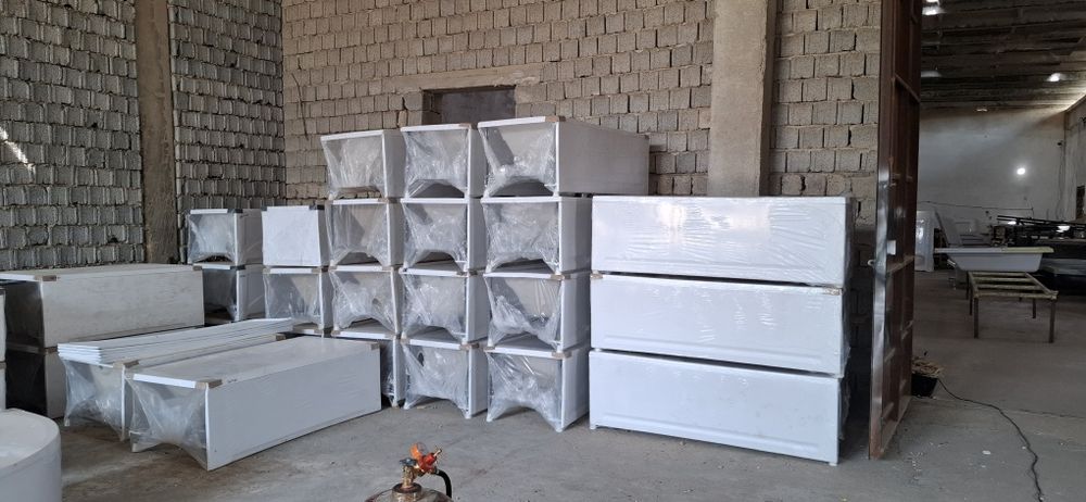 Листовые акриловые ванны в широком ассортименте. Оптом и в розницу.