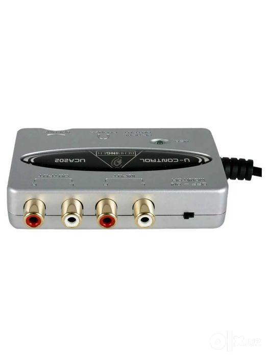 Аудиокарта Behringer UCA202.Для звукозаписи и воспроизведения звука