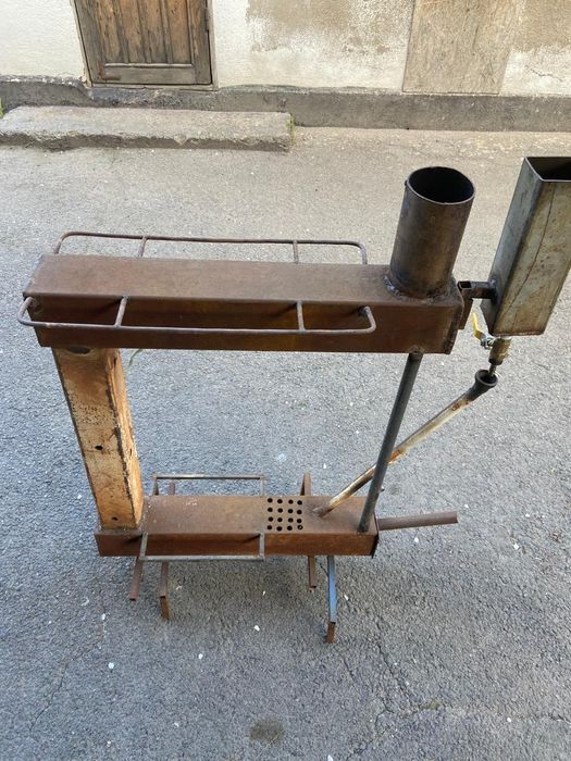 Печь на отработке