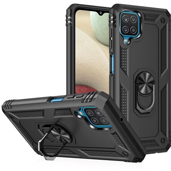 Husa hybrid ARMOR cu inel Samsung Galaxy A02s, A03s, A12, M12, A22 4G