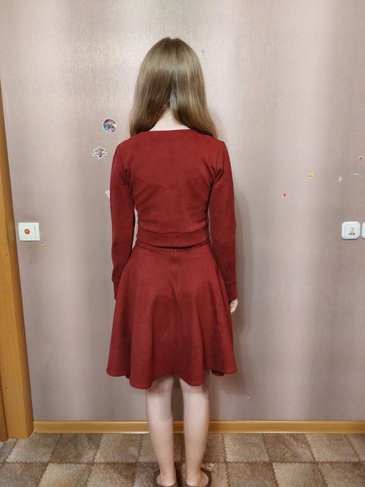 Бордовая школьная форма ПТКЛ