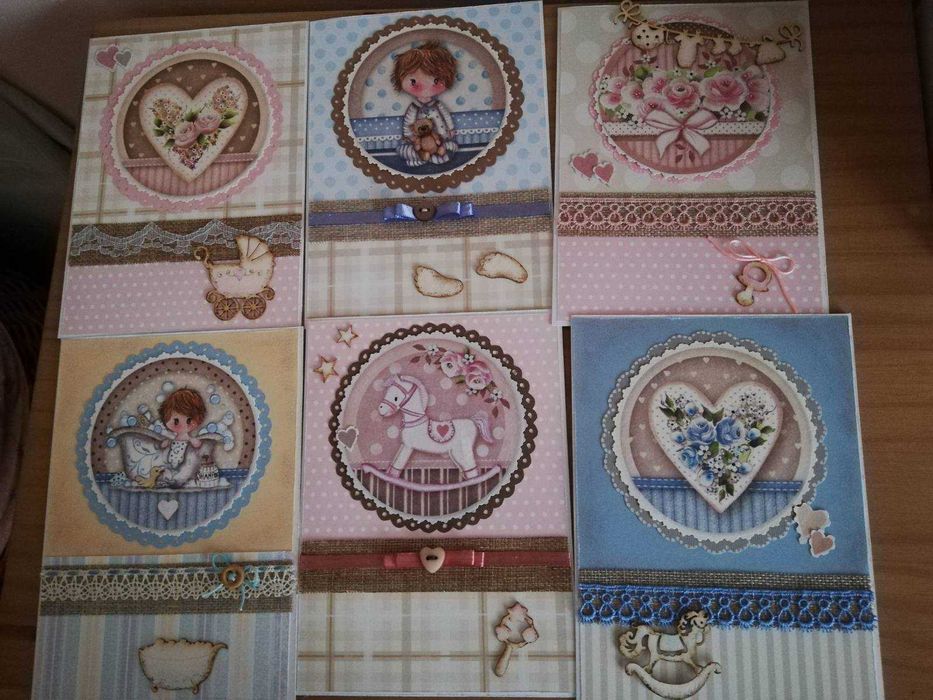 Картички за бебе и дете ГОЛЕМИ ръчна изработка