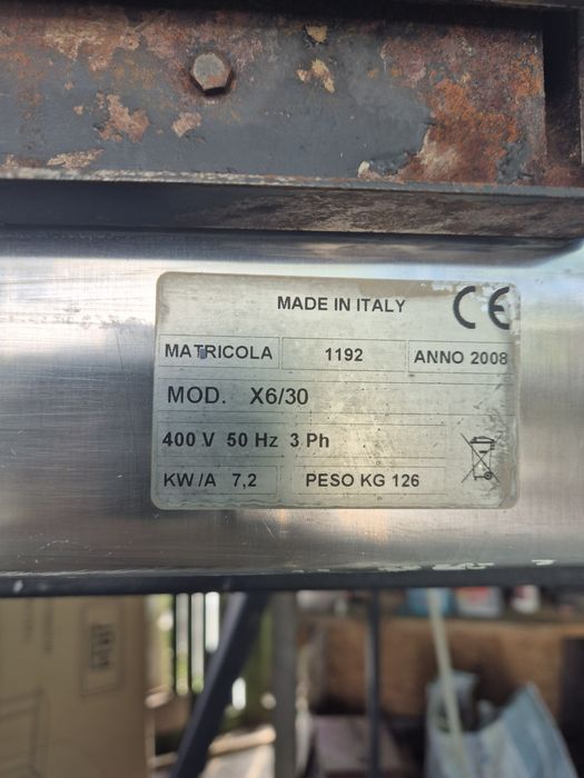 Cuptor profesional pizza electric, fabricat în Italia, model X6/30