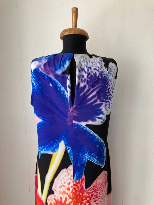 Marc Cain дълга елегантна флорална рокля размер S