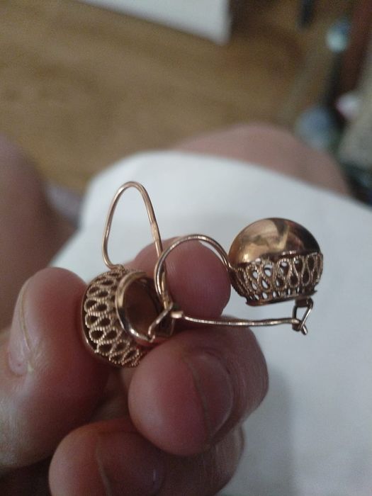 Продам серьги 583 проба