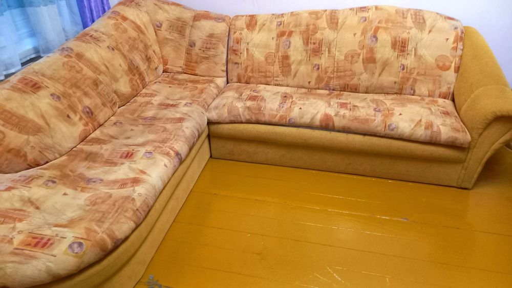 Ъглов диван разтегателен