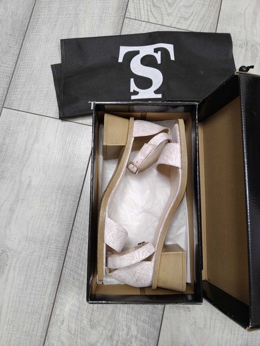 Дамски обувки сандал 41 номер, естествена кожа, нови