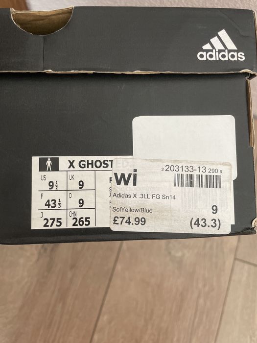 Бутонки adidas x ghost