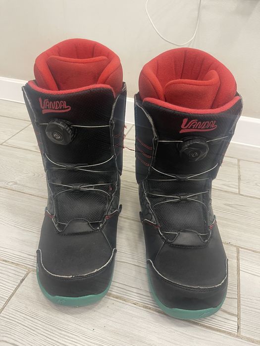 Комплект сноуборд Burton 125см. +крепы+боты 38р.