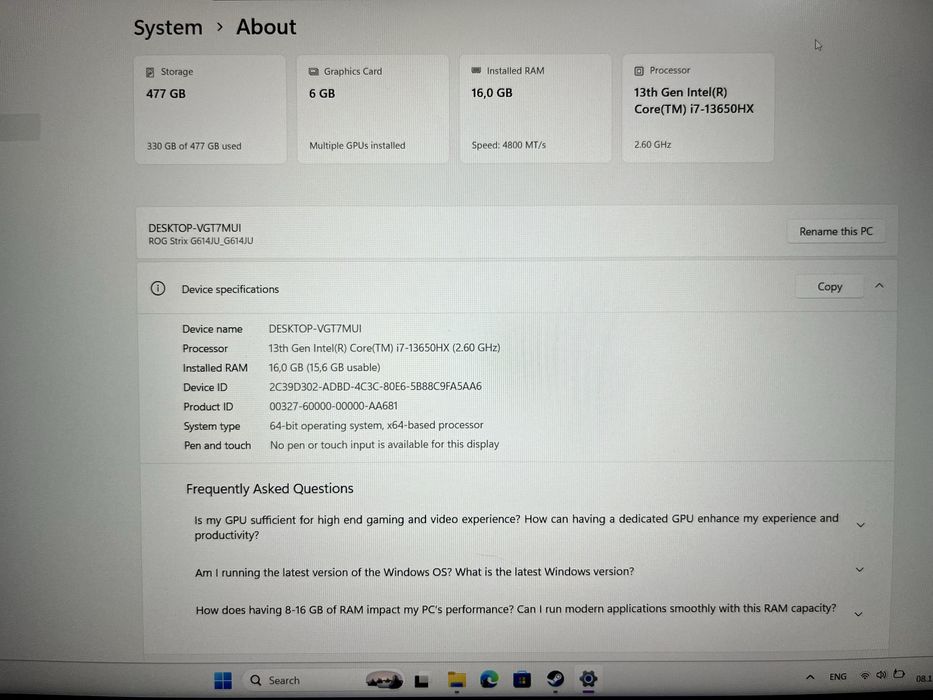 Продается ноутбук