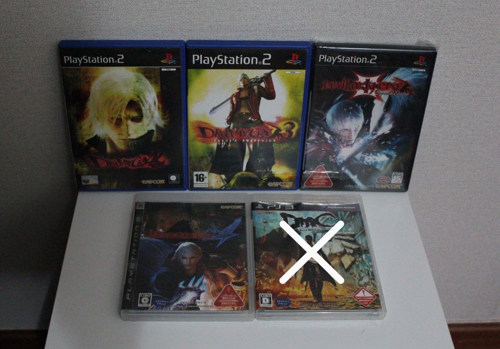 Игры Devil May Cry для PS2 & PS3