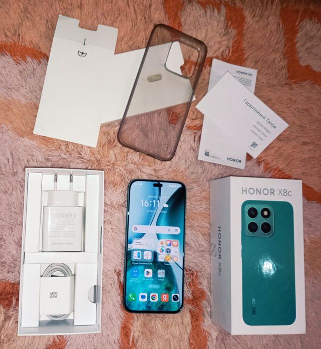Honor X8c 2025г 108Мр, 8/256, Nfc