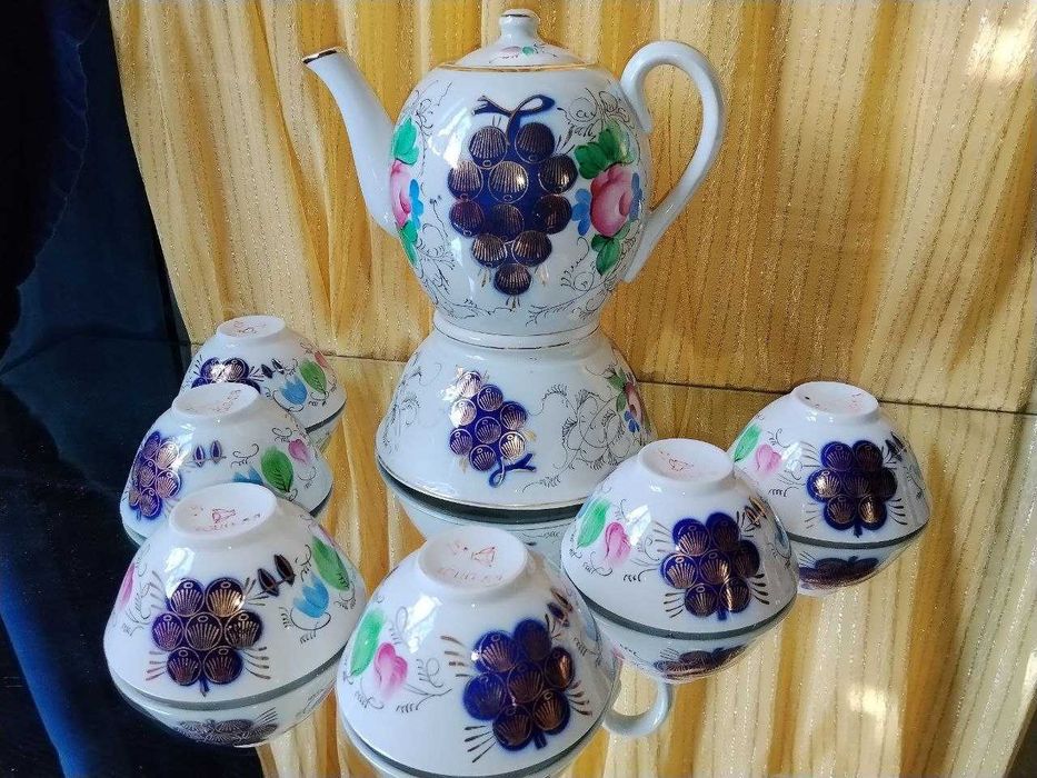 Чайный набор "Виноград" редкий