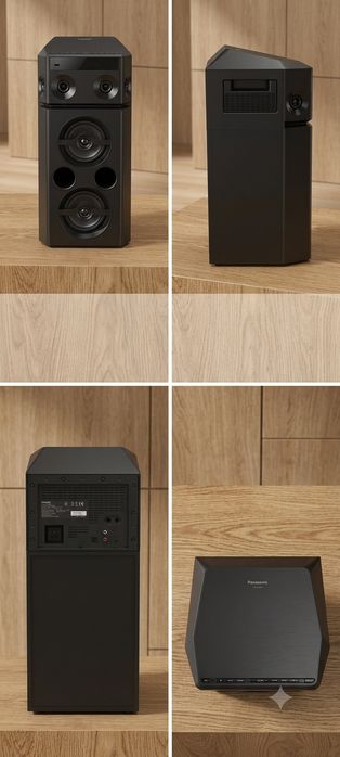 Sistem audio Panasonic SC-UA30E-K 300W RMS