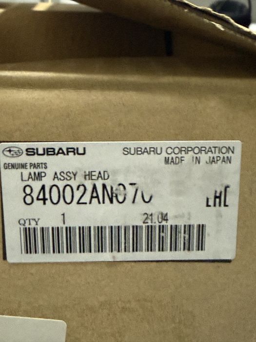 Фара левая оригинал