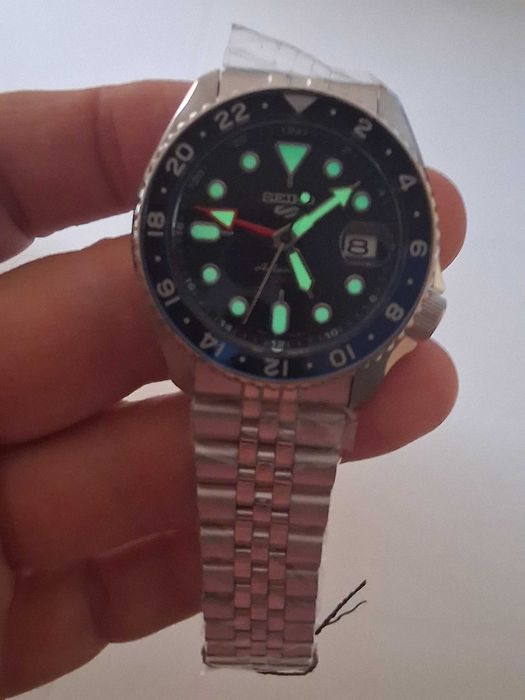 Часовник Seiko 5 Sports SSK003K1 "Blueberry "