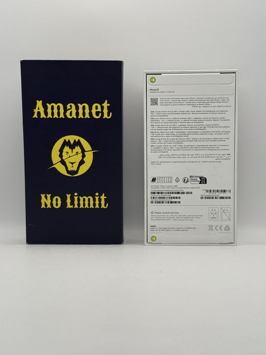 iPhone 16 128GB Black NOU!!! / SIGILAT Garantie 12 Luni ,AMANET NO LIMIT