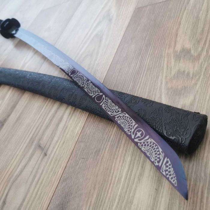Меч Катана Черен Дракон / Black Dragon Katana