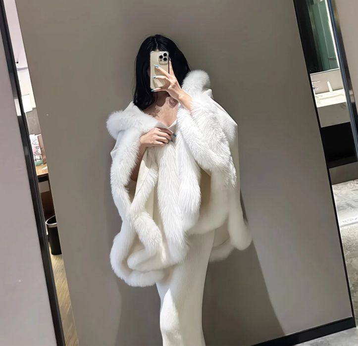 Женское пончо НОВОЕ