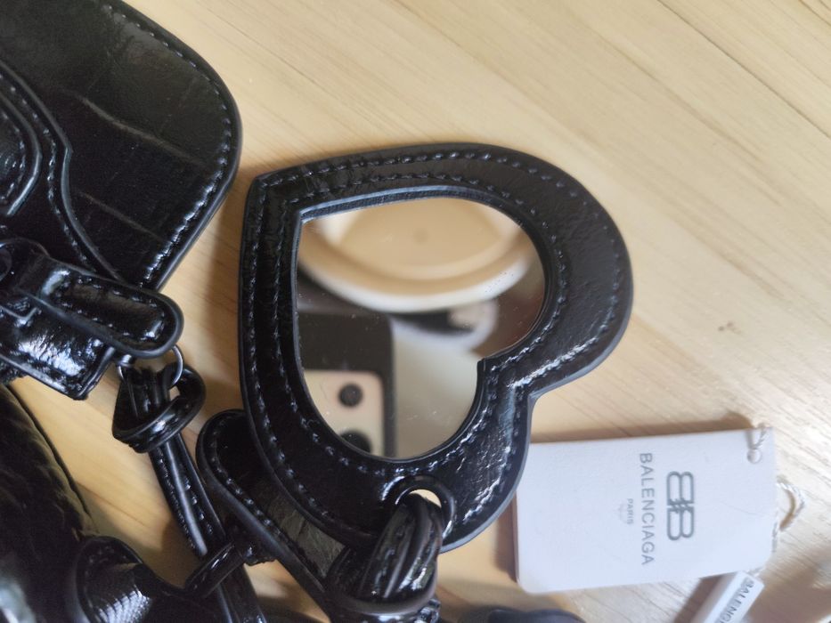 Geantă de umăr Balenciaga Le Cagole Shoulder Bag Neagră (Nouă)