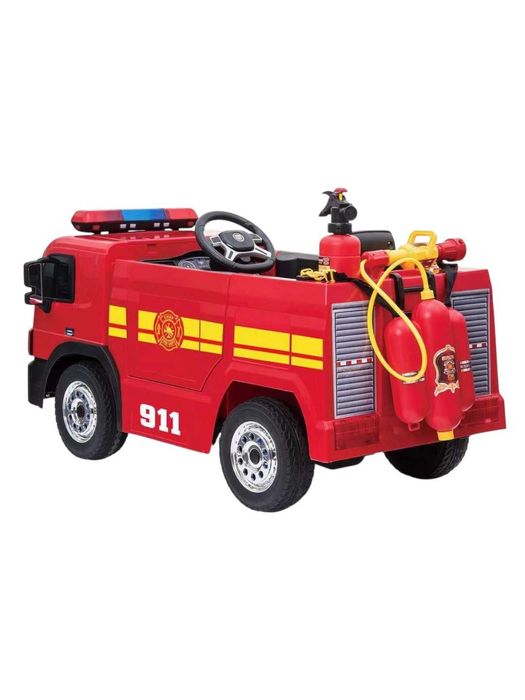 Детская машинка на аккумуляторе, пожарная машинка.